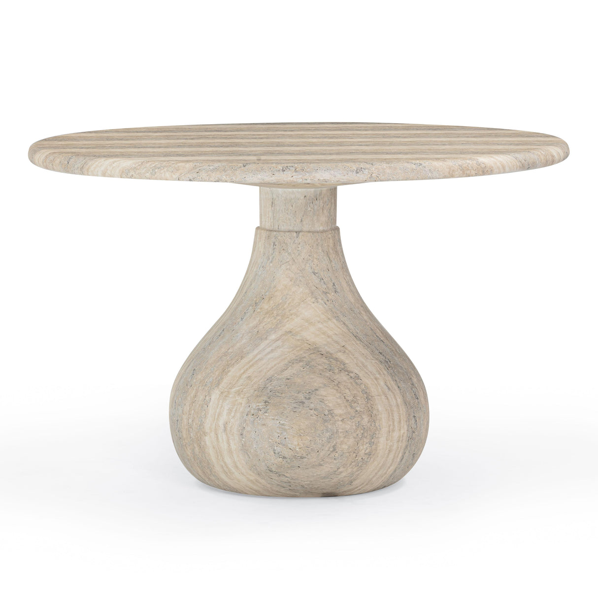 Smooch Indoor / Outdoor 47" Round Dining Table by TOV Furniture at Eve Furniture