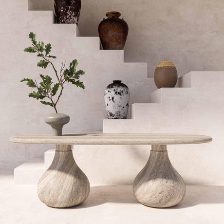Smooch Indoor / Outdoor 87" Dining Table by TOV Furniture at Eve Furniture