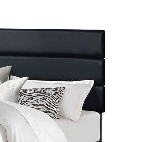Snooze Suite Black Platform King Bed by Happy Homes at Eve Furniture