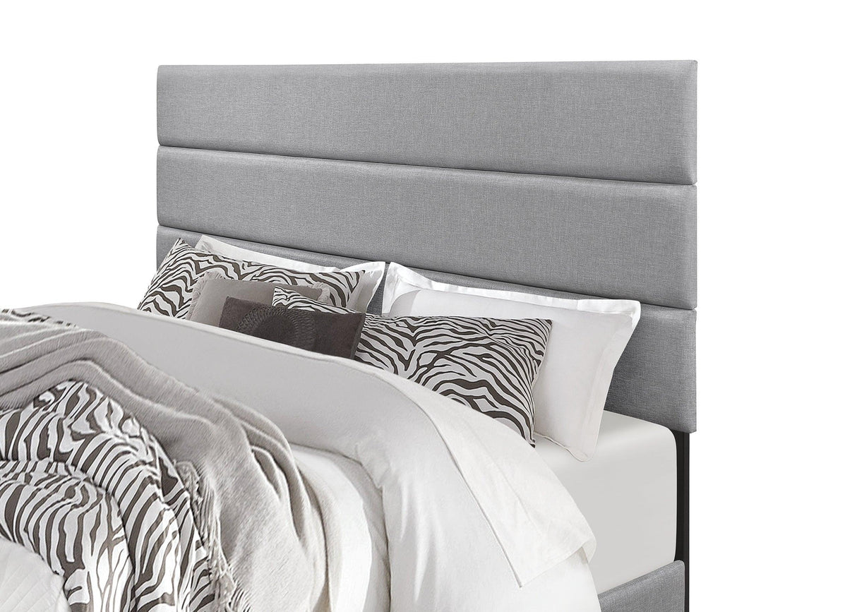 Snooze Suite Grey Platform Full Bed by Happy Homes at Eve Furniture