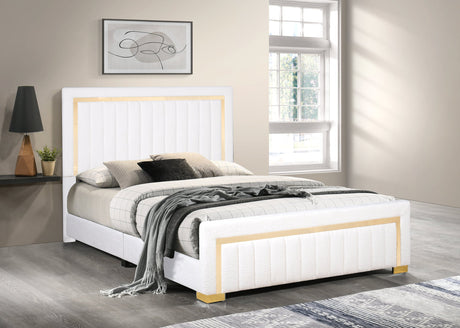 Snooze White Twin Bed by Happy Homes at Eve Furniture