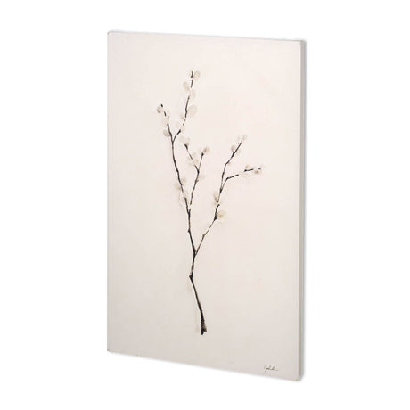 Snow Greetings I by Mercana Studio a Hand Embellished Textured Canvas by Mercana at Eve Furniture