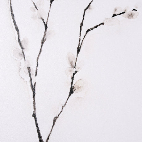 Snow Greetings I by Mercana Studio a Hand Embellished Textured Framed Art Print by Mercana at Eve Furniture