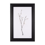 Snow Greetings I by Mercana Studio a Hand Embellished Textured Framed Art Print by Mercana at Eve Furniture