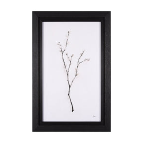 Snow Greetings I by Mercana Studio a Hand Embellished Textured Framed Art Print by Mercana at Eve Furniture
