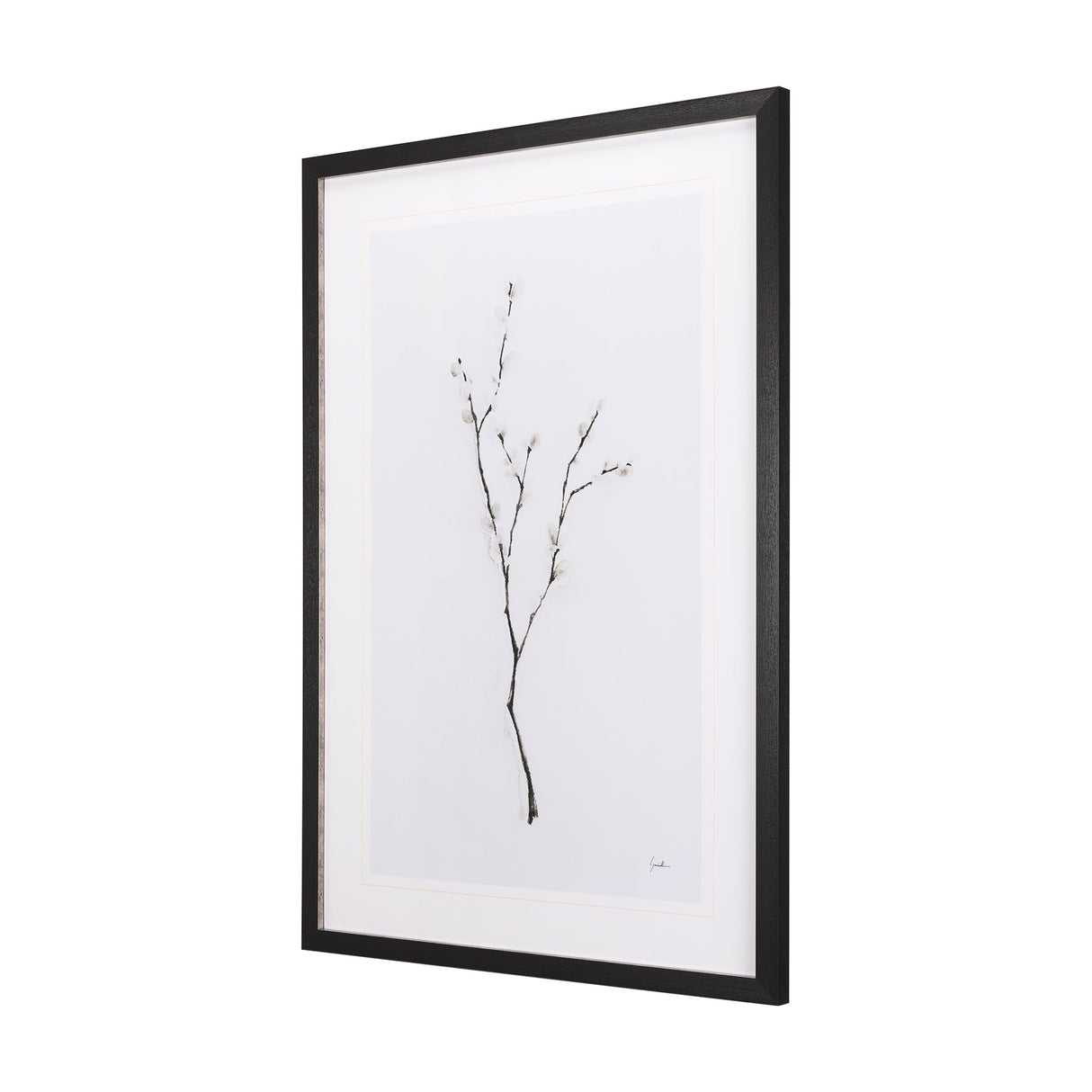 Snow Greetings I by Panpan a Framed Art Print Matted under Glass by Mercana at Eve Furniture