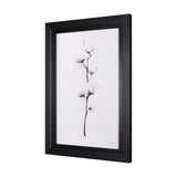 Snow Greetings II by Mercana Studio a Hand Embellished Textured Framed Art Print by Mercana at Eve Furniture