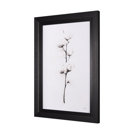 Snow Greetings II by Mercana Studio a Hand Embellished Textured Framed Art Print by Mercana at Eve Furniture