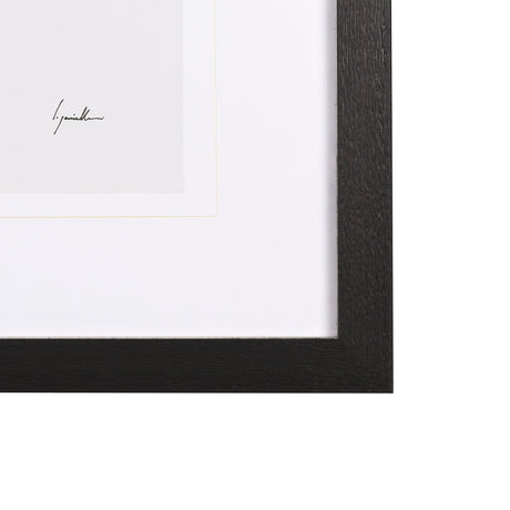 Snow Greetings II by Panpan a Framed Art Print Matted under Glass by Mercana at Eve Furniture