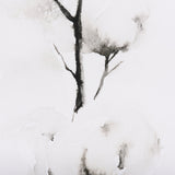 Snow Greetings II by Panpan a Framed Art Print Matted under Glass by Mercana at Eve Furniture