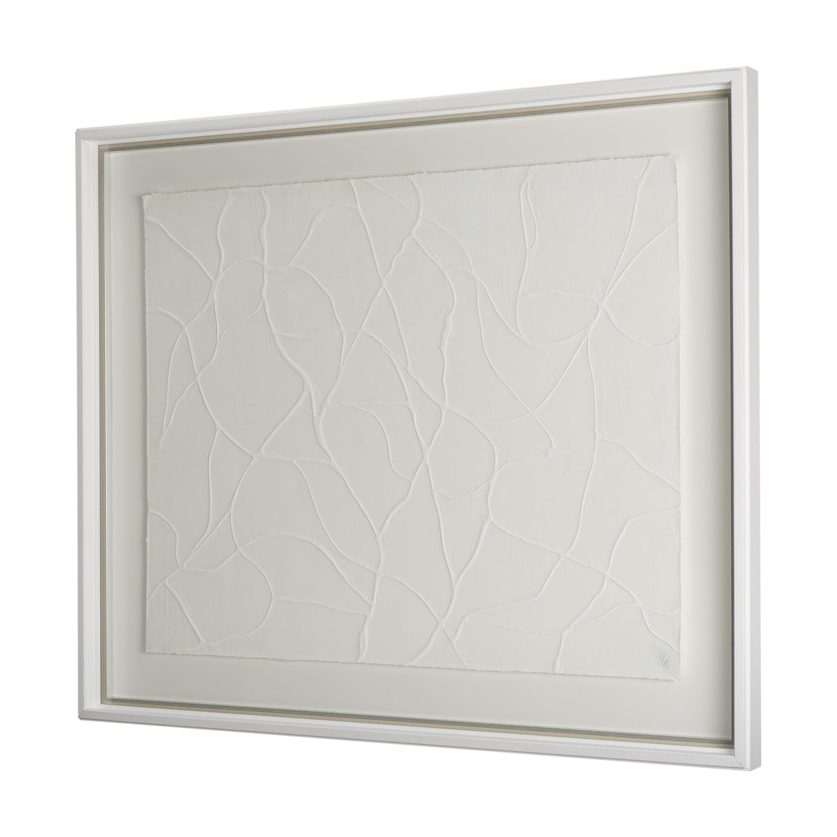 Snow Trails by Mercana Studio a Framed Art Print Matted under Glass by Mercana at Eve Furniture