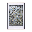 Snowgoose Migration 1 by Gary Blatter Hand Embellished Textured Framed Art Print Matted under Glass by Mercana at Eve Furniture