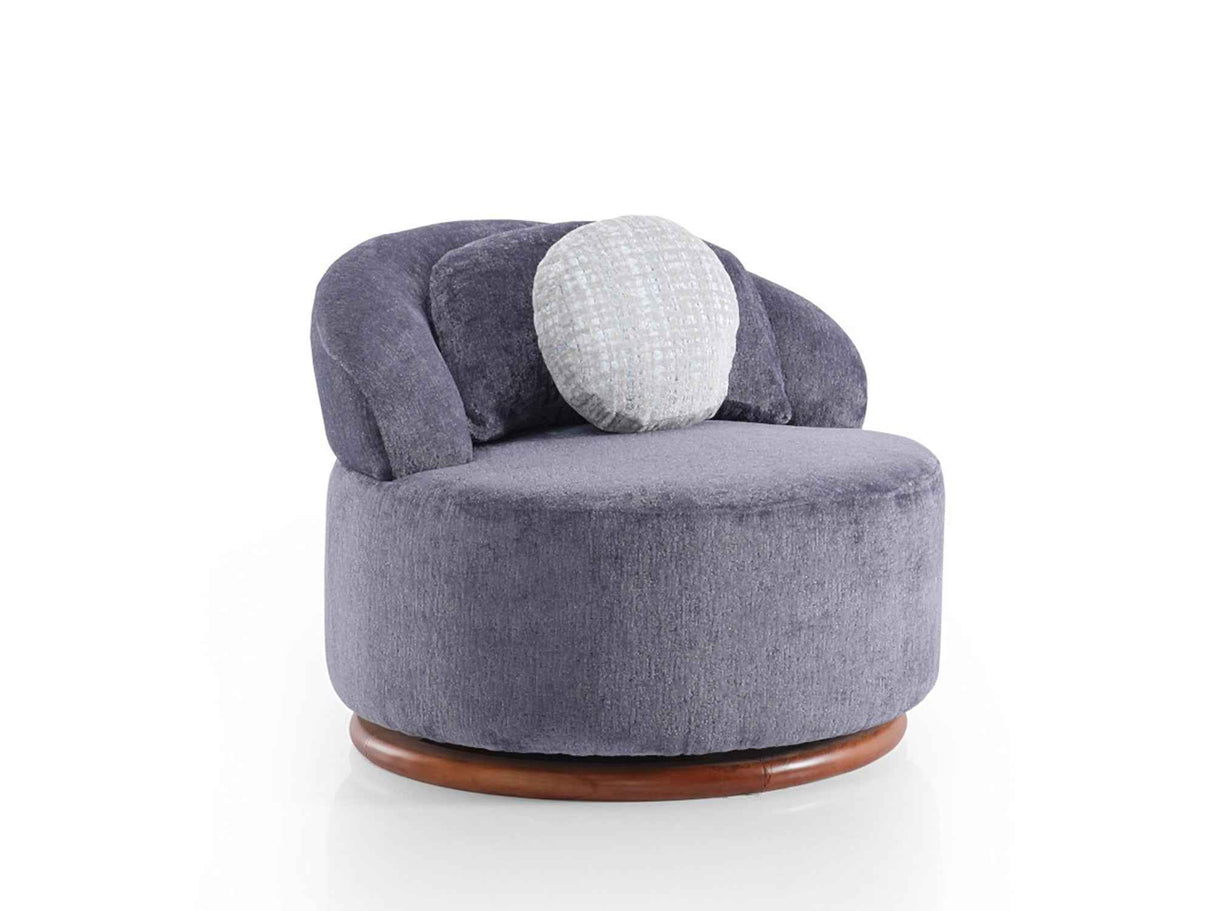 Snowy Chair Anthracite by Furnia at Eve Furniture