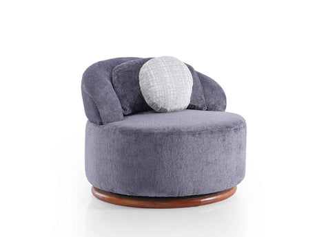 Snowy Chair Anthracite by Furnia at Eve Furniture