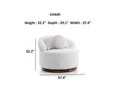Snowy Chair Cream by Furnia at Eve Furniture