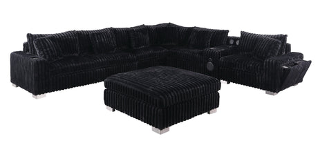 Snuggle Station Black Sectional by New Era Innovations at Eve Furniture