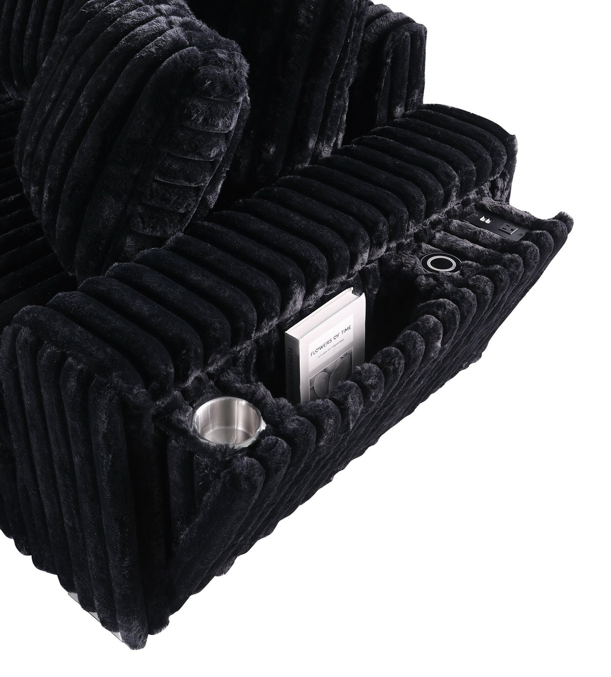Snuggle Station Black Sectional by New Era Innovations at Eve Furniture