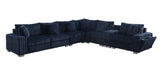 Snuggle Station Blue Sectional by New Era Innovations at Eve Furniture