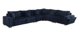 Snuggle Station Blue Sectional by New Era Innovations at Eve Furniture