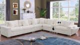 Snuggle Station Cream Sectional by New Era Innovations at Eve Furniture