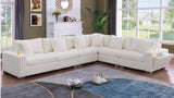 Snuggle Station Cream Sectional by New Era Innovations at Eve Furniture