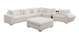 Snuggle Station Cream Sectional by New Era Innovations at Eve Furniture