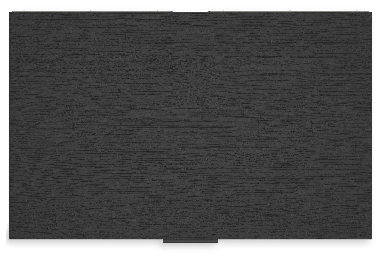 Socalle Black Chest of Drawers by Ashley at Eve Furniture