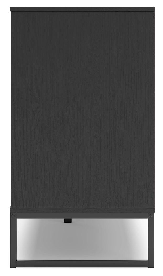 Socalle Black Dresser by Ashley at Eve Furniture