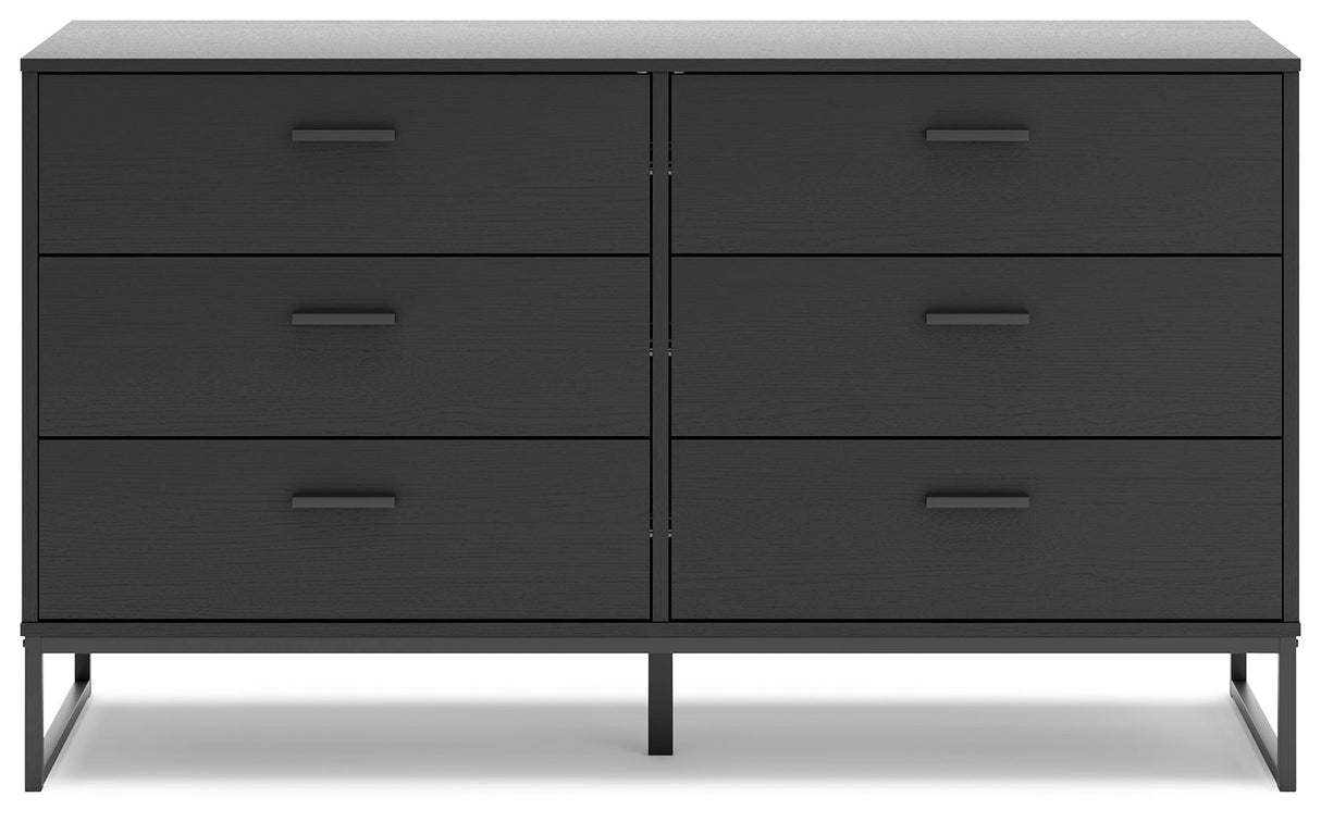 Socalle Black Dresser