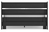 Socalle Black Full Panel Platform Bed by Ashley at Eve Furniture