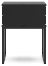 Socalle Black Nightstand