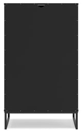 Socalle Black Queen Panel Platform Bedroom Set by Ashley at Eve Furniture