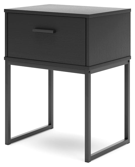 Socalle Black Queen Platform Bedroom Set by Ashley at Eve Furniture