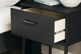 Socalle Black Queen Platform Bedroom Set by Ashley at Eve Furniture