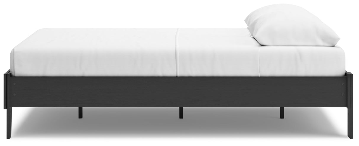 Socalle Black Queen Platform Bedroom Set by Ashley at Eve Furniture