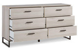 Socalle Light Natural Dresser by Ashley at Eve Furniture