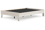 Socalle Light Natural Full Platform Bed by Ashley at Eve Furniture