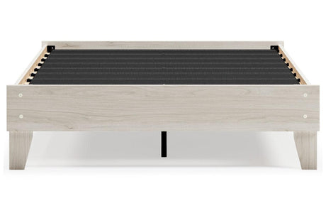 Socalle Light Natural Full Platform Bed by Ashley at Eve Furniture