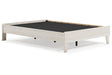 Socalle Light Natural Full Platform Bed by Ashley at Eve Furniture