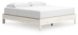 Socalle Light Natural King Platform Bed by Ashley at Eve Furniture