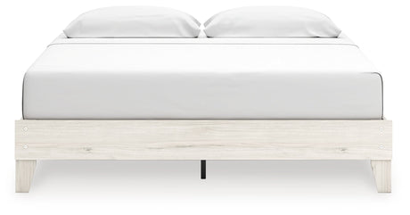 Socalle Light Natural King Platform Bed by Ashley at Eve Furniture