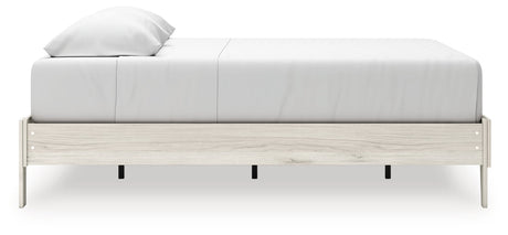 Socalle Light Natural King Platform Bed by Ashley at Eve Furniture
