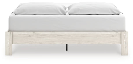 Socalle Light Natural King Platform Bed by Ashley at Eve Furniture