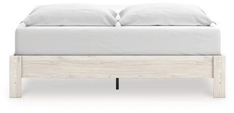 Socalle Light Natural King Platform Bed by Ashley at Eve Furniture