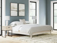 Socalle Light Natural King Platform Bed by Ashley at Eve Furniture