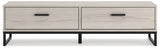 Socalle Light Natural Storage Bench