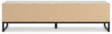 Socalle Light Natural Storage Bench