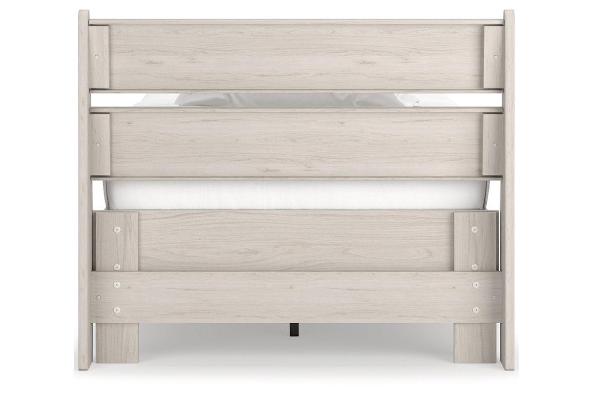 Socalle Light Natural Youth Platform Base Bedroom Set by Ashley at Eve Furniture