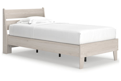 Socalle Light Natural Youth Platform Base Bedroom Set by Ashley at Eve Furniture