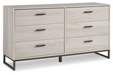 Socalle Light Natural Youth Platform Base Bedroom Set by Ashley at Eve Furniture